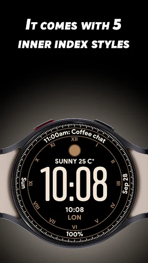 Sporty Pro 2 - Watch face Screenshot 3