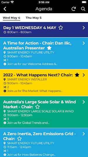 Smart Energy Conference 2022 Screenshot 1