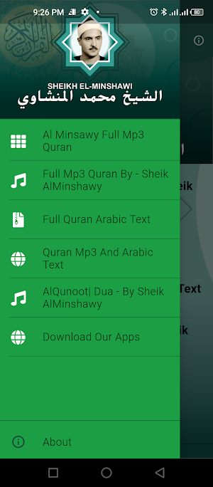Al Minshawi Full Offline Quran Screenshot 0