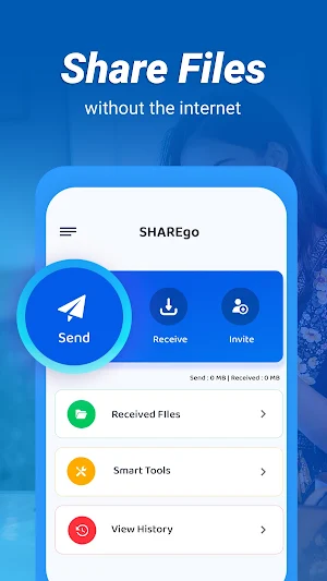 SHAREgo: Share Files & Send Anywhere Screenshot 0