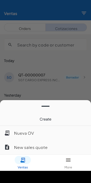 cifraHQ Sales Screenshot 2