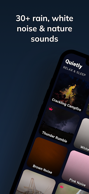 Quietly: Sleep & White Noise Screenshot 0