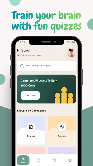 BrainCraft Kids Quiz & Trivia Screenshot 1