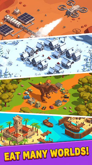 Hole Run: Eat the City Screenshot 3