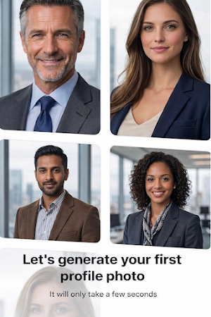 AI Headshot for CV & LinkedIn Screenshot 1