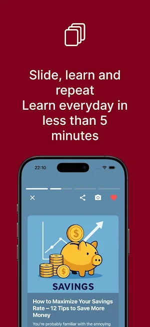 MicroLearning App Screenshot 0