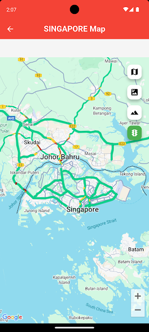 Singapore Metro Map Screenshot 2