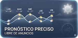 Tiempo - Pronóstico y Widget Screenshot 0