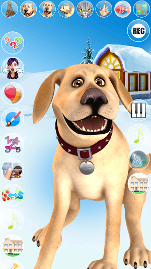 Talking John Dog Frozen City Screenshot 1