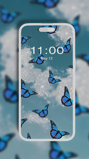 Blue Aesthetic Wallpapers Screenshot 2