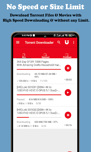 Super Torrent – Fast Torrent Downloader Screenshot 0