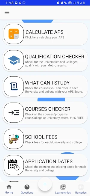 CAO Admissions[SA] Screenshot 0