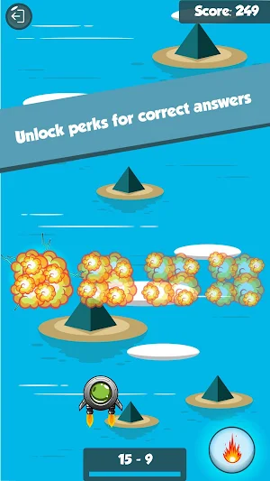Brain Drain: a quick math game Screenshot 1