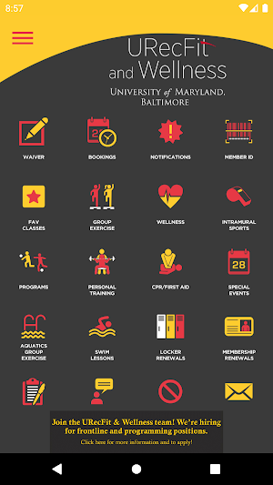 URecFit & Wellness Screenshot 1