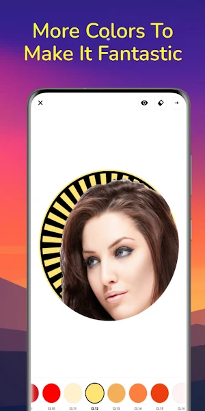 App de creador de perfil Screenshot 3