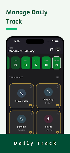 Habit Tracker Screenshot 1