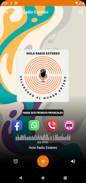 Hola Radio Estereo Screenshot 1