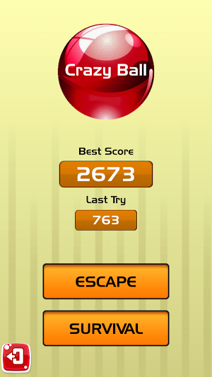 The Crazy Ball : Super Speed B Screenshot 0