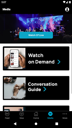 CF App Screenshot 2