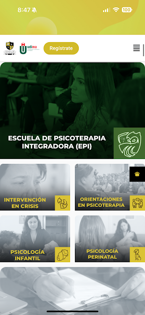Escuela de Psicología Online Screenshot 1