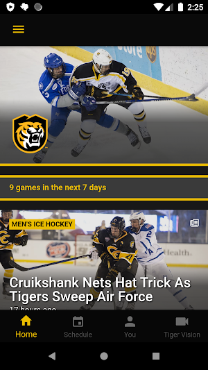 Colorado College Tigers Screenshot 0