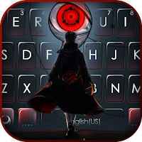 Anime Sharingan Keyboard Background