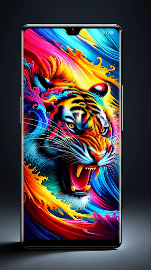 Tiger 4d Wallpapers 4k Screenshot 1