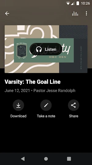 Mission Bible Church Screenshot 2