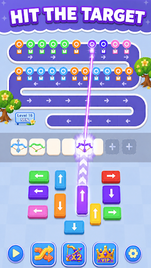 Arrow Target: Sort Color Jam Screenshot 2