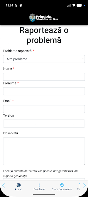 Sambata de Sus App Screenshot 1