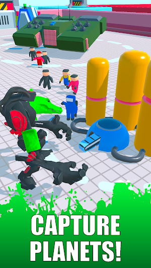 Alien Attack Idle Simulator 3D Screenshot 3