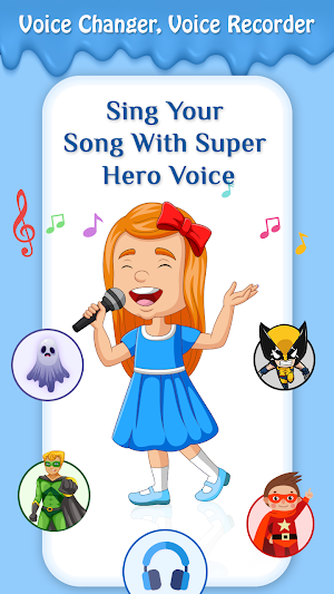 Voice Changer, Voice Recorder - Super Voice Effect Screenshot 1