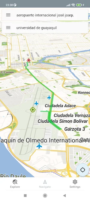 Guayaquil Ecuador Offline Map Screenshot 1