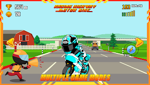 Racing Highway Game Motor Bike Screenshot 3