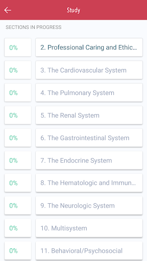 PASS PCCN! Progressive Care Certified Nurse Exam Screenshot 1