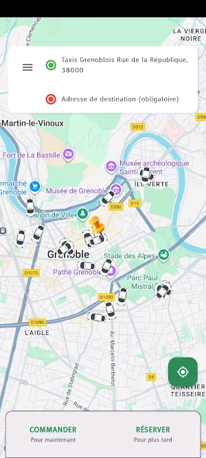 Taxi Grenoble-Taxis Grenoblois Screenshot 3