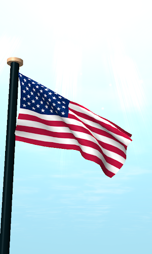 US Flag 3D Free Live Wallpaper Screenshot 1