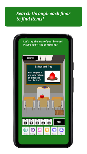 Escape Game - University Bldg. Screenshot 1