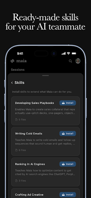 Maia: AI Agent & Automation Screenshot 3