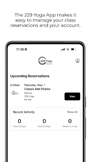 The 229 Yoga App Screenshot 2