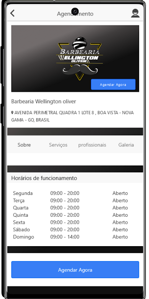 Barbearia Wellington Oliver Screenshot 1