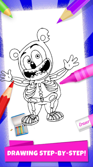 Gummy Bear Coloring Screenshot 1