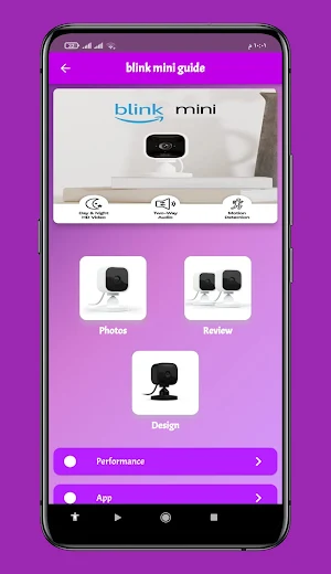 Blink Mini Guide Screenshot 0