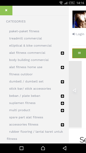 globalfitness.id – Toko Alat F Screenshot 1