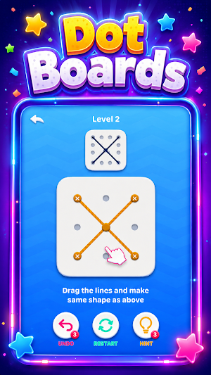 Puzzle Link Shapes Screenshot 2