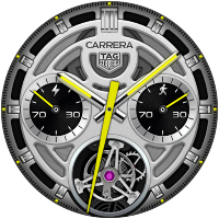 TAG Heuer Carrera 4 Watch Face