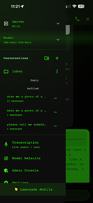 Lemonade Mobile Omni Screenshot 3