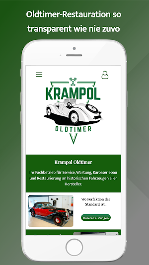 Krampol Oldtimer App Screenshot 0