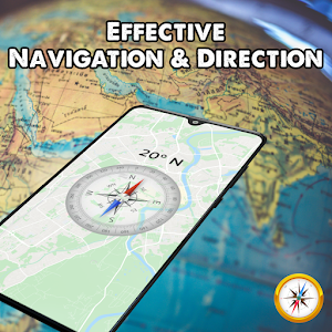 Compass Free - Compass Free App For Android Screenshot 1