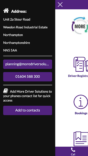 MDS Driver App Screenshot 1